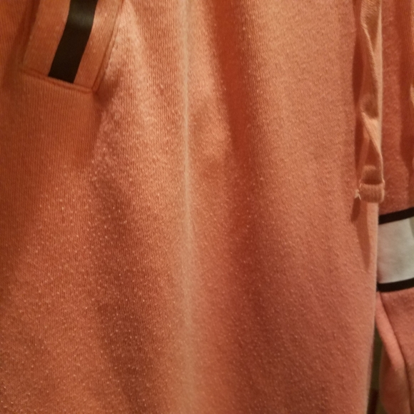 Vintage VICTORIAS SECRET PINK coral and black boyfriend sweatpants xs - Picture 7 of 8